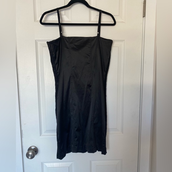 Lady Dutch High Society little black bustier style bodycon dress-size XS - Picture 2 of 5